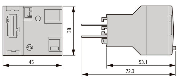Module De Fonction Eaton SmartWire-DT Pour Contrôleurs DILM - 118561 [5 Pièces]