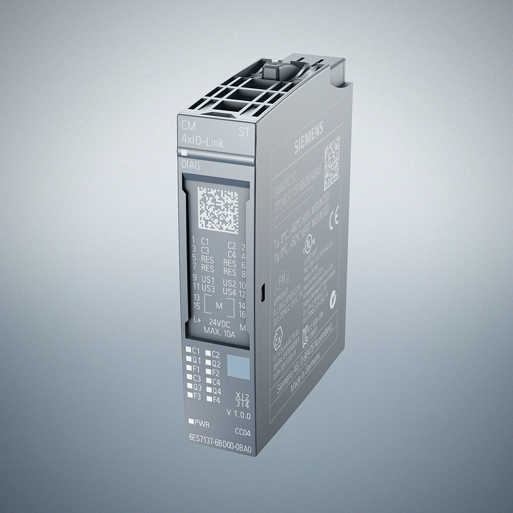 Siemens Et 200Sp Cm 4X Io-Link St Module De Communication - 6Es71376Bd000Ba0