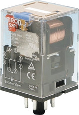 Relais Omron MK-S DPDT 24VDC 10A Avec Indicateur LED - MKSN8498F