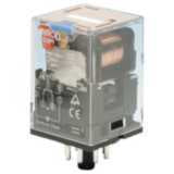 Relais Omron MK-S DPDT 24VDC 10A Avec Indicateur LED - MKSN8498F