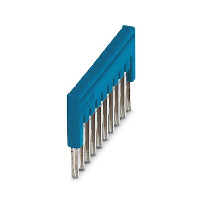 Phoenix Contact Connecteur De Pont À 10 Pôles 3.5mm Bleu - 3213125 [2 Pièces]