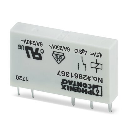 Relais De Puissance PCB Phoenix Contact 4.5V CC 6A SPDT - 2961367