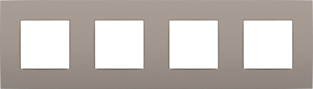 Niko Intense Bronze Plaque De Visage 4-Gang 71mm - 123-76400