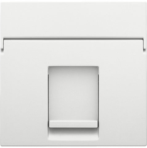 Niko RJ45 Port Unique Plaque Centrale Blanche - 154-65100