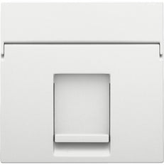 Niko RJ45 Port Unique Plaque Centrale Blanche - 154-65100