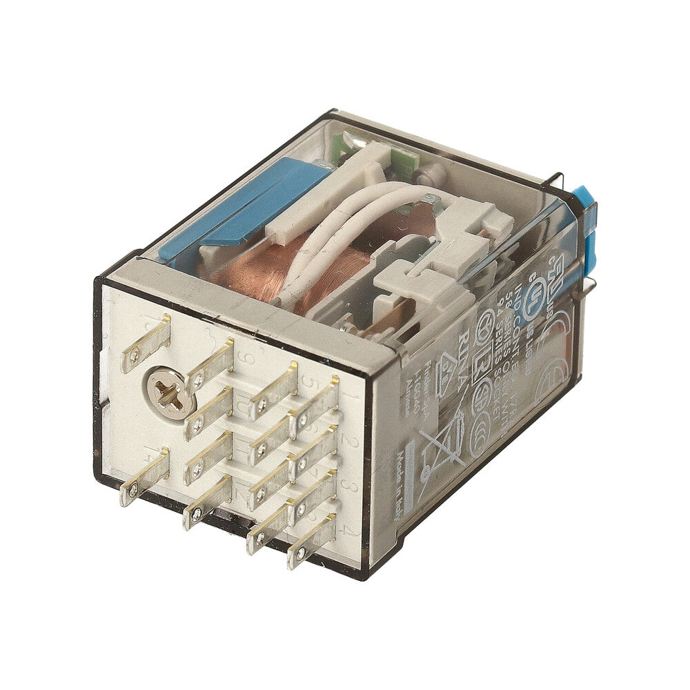 Finder 4CO Relais Industriel 7A 24VDC Avec Test LED - 55.34.9.024.0094