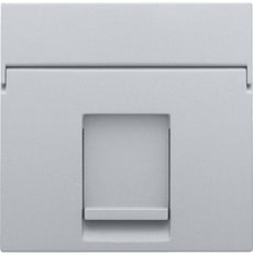 Niko Sterling Plaque Centrale RJ45 Avec Capot Anti-Poussières - 121-65100