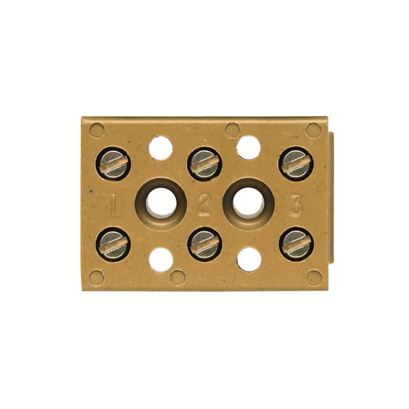 Weidmuller BK3 CRN Barrette De Jonction 3 Pôles 4mm² - 0624920000 [2 Pièces]