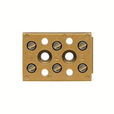 Weidmuller BK3 CRN Barrette De Jonction 3 Pôles 4mm² - 0624920000 [2 Pièces]