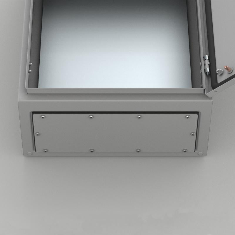 nVent HOFFMAN Taille 4 Plaque En Acier - AF04R5
