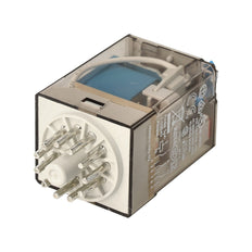 Relais Industriel Finder 3CO 10A 24VDC Avec Touche Test - 60.13.9.024.0040