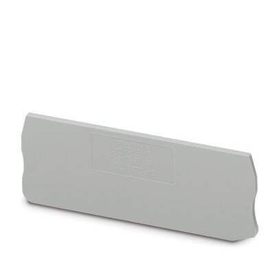Phoenix Contact Capot De Fin D-ST 2.5 QUATTRO MT Gris - 3038590 [10 Pièces]