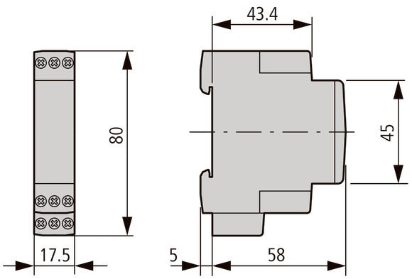 Relais De Temporisation Multifonction ETR2 24-240V CA/CC - 262689