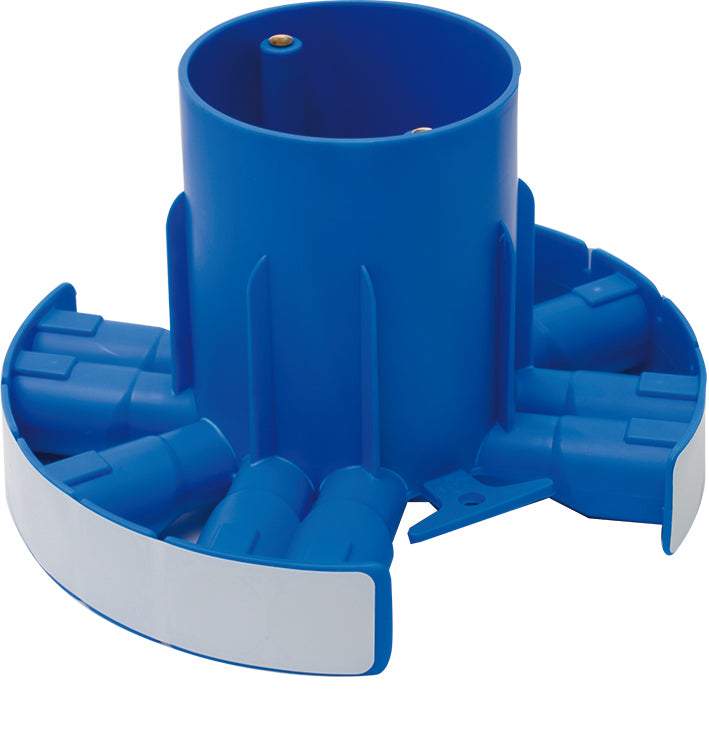 Boîte De Jonction Ronde Pour Plafond 100mm Avec 10x16/19mm Entrées - 1SPA007110F0179
