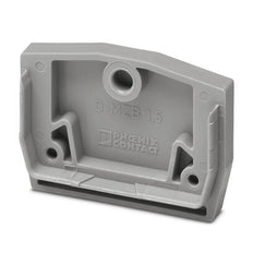 Phoenix Contact D-MZB 1.5 Bloc De Jonction Capot Final Gris - 3024177 [50 Pièces]