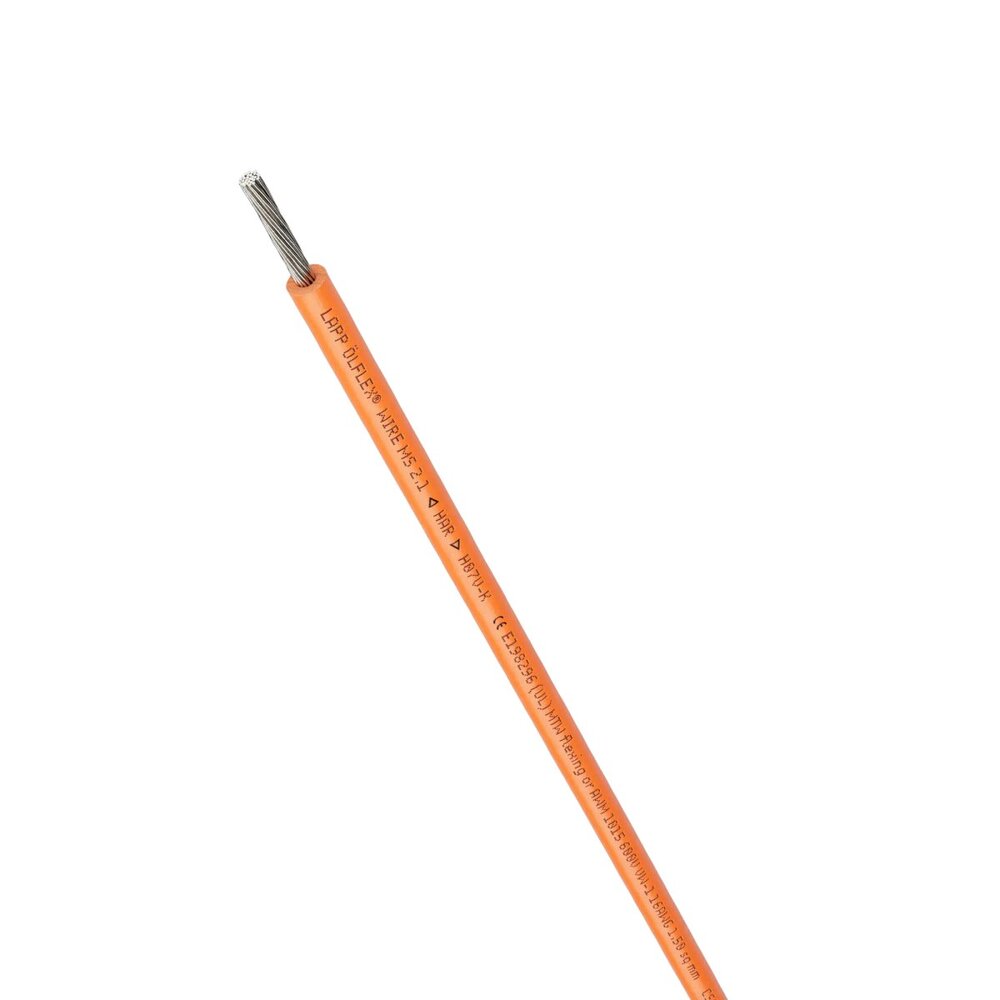 LAPP Multi-Standard SC 2.1 Câble Monocore 0.5mm² Orange - 4160109 [100 Mètres]