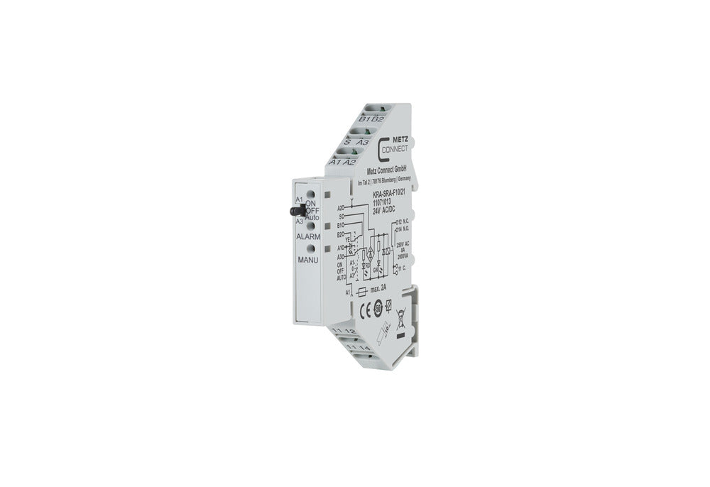 Relais D'Interface Metz Connect 24V CA/CC SPST - 11071013