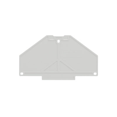 Terminal Block End Plate 70mm x 3mm Grey - 1211450000 [10 Pieces]