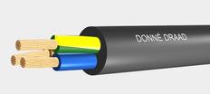 Câble D'alimentation En Caoutchouc Noir 3G2.5mm² 100M Rouleau - 020697 [100 Mètres]