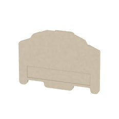 Plaque De Fin De Partition De Bornier Weidmuller ZAP TW7 - 1706110000 [20 Pièces]