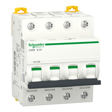 Schneider Electric Acti9 Ic60N 4P B2A Disjoncteur - A9F73402