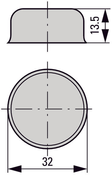 Diaphragme Protecteur En Silicone Pour Boutons-Poussoirs Série M22 - 216395