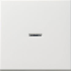 Gira Système 55 Interrupteur À Bascule D'Indication Blanc Pur Mat - 091427 [2 Pièces]