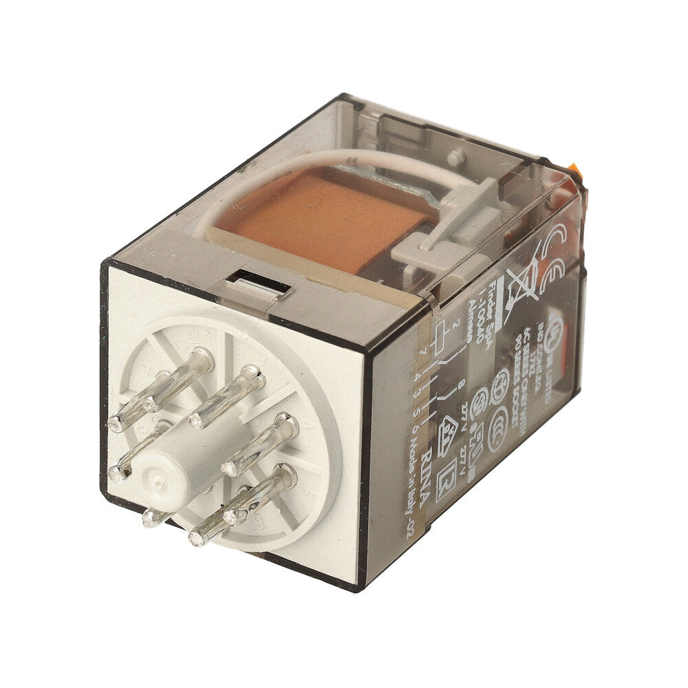 Relais Industriel Finder 230V AC 10A Double Contact CO - 60.12.8.230.0040