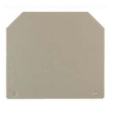 Plaque D'Extrémité Weidmuller WAP 16+35 Beige Foncé - 1050100000 [10 Pièces]