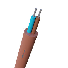 Câble En Silicone Nexans SIHF 2x1.5mm 180C Résistant À La Chaleur - 10009017 [100 Mètres]