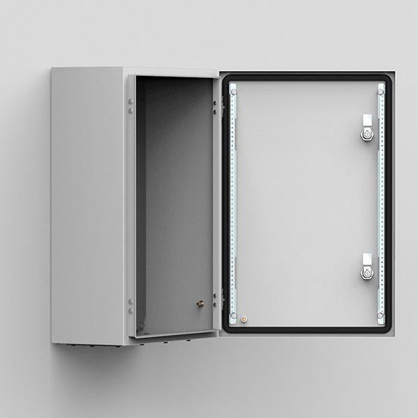 nVent Hoffman Profilé De Fixation De Porte 400mm Acier - MMDP040 [2 Pièces]