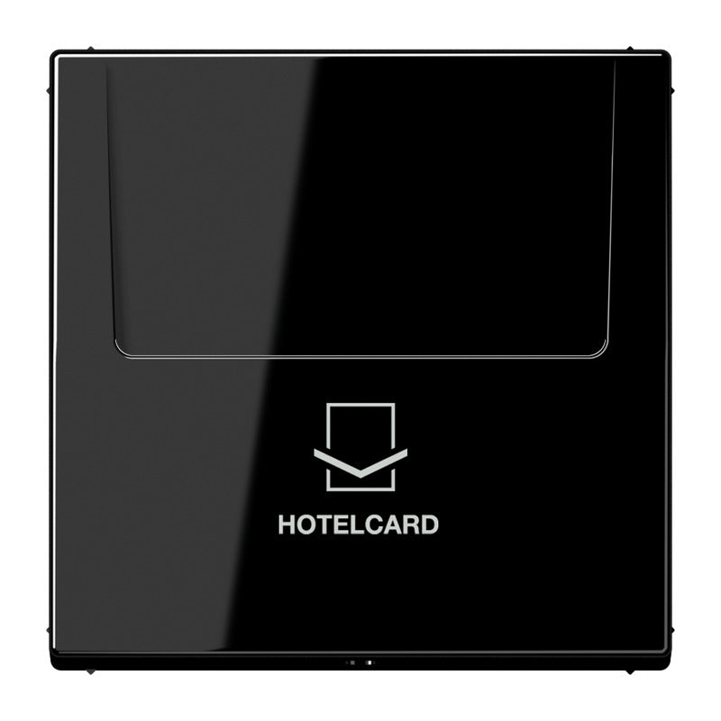 Jung Ls990 Interrupteur De Carte D'Hôtel Noir - Ls590cardsw