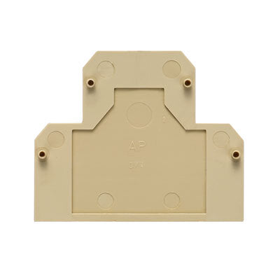 Weidmuller DK4 Bloc De Jonction Plaque D'Extrémité Beige - 0359260000 [5 Pièces]