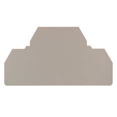 Plaque De Fin De Séparation Du Bloc De Bornes 79mm X 43mm - 1674730000 [10 Pièces]