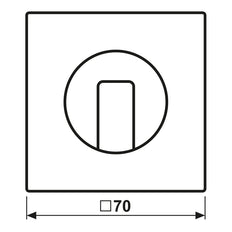 Jung LS990 Gris Clair Capot Rotatif - LS1941LG