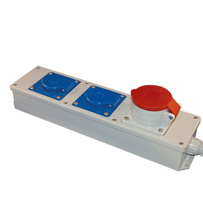 Boîte De Distribution D'Énergie Industrielle Hateha 16A 400V 5P - 12.919.019