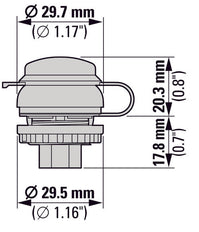 RJ45 Cat 5E Montage En Panneau Interface IP65 - 147537