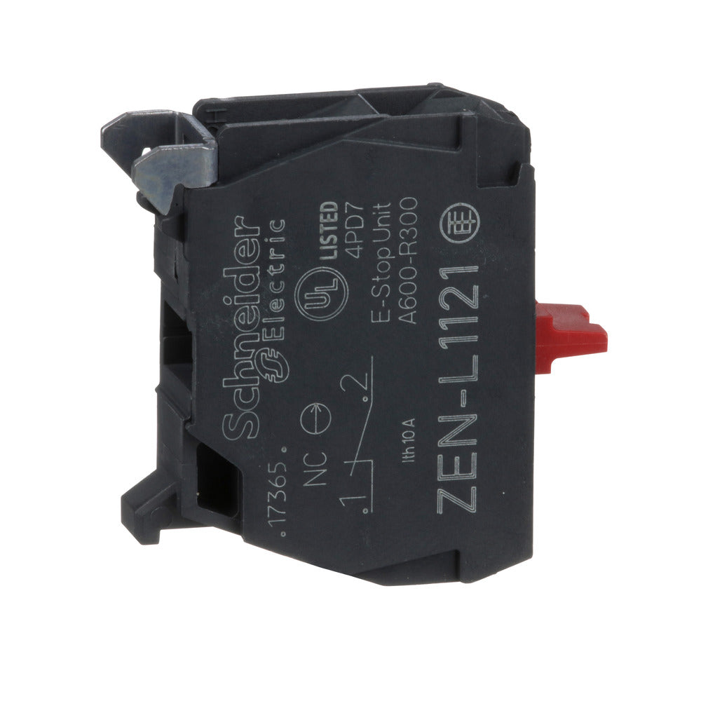 Schneider Electric Harmony XAL Bloc De Contact NC - ZENL1121 [2 Pièces]