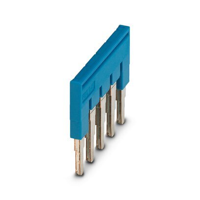 Phoenix Contact Pont Enfichable Bleu À 5 Pôles 6,2mm - 3036961 [5 Pièces]