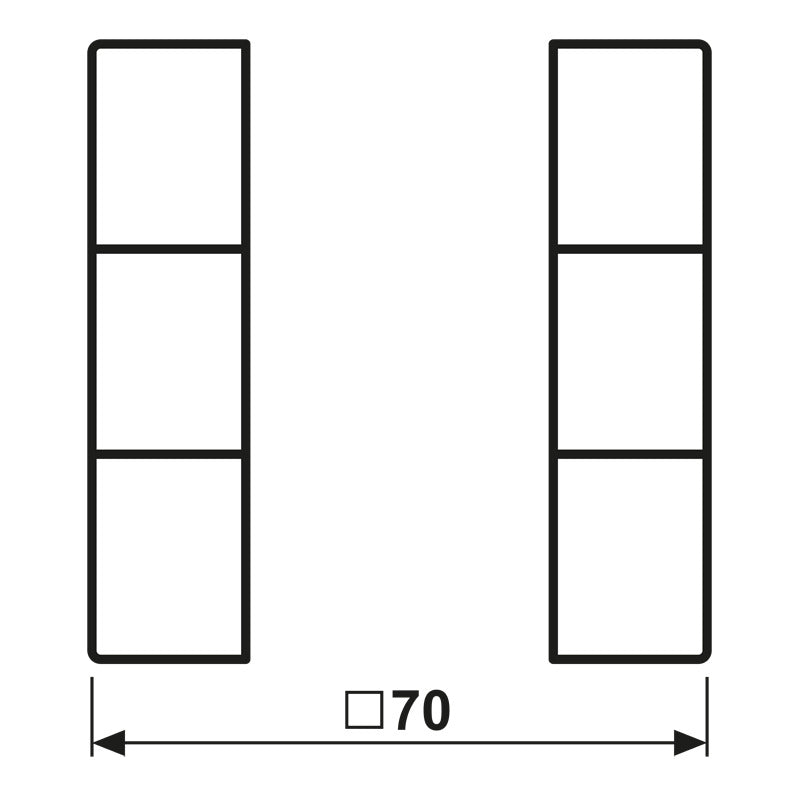 Jung Knx Panneau À Boutons 3 Ls Série Blanc Alpin - Ls503Tsaww