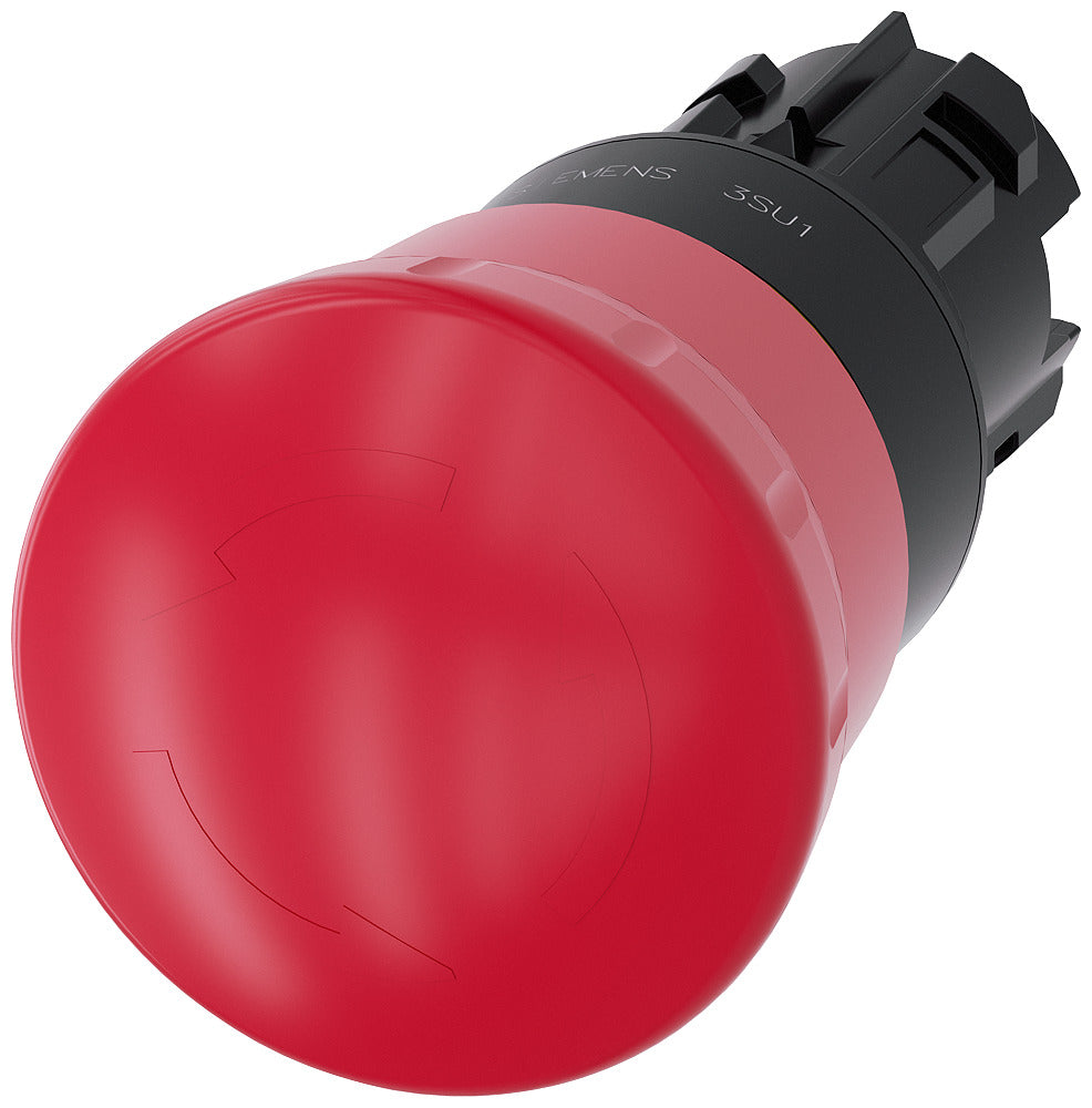 Siemens Sirius Act Bouton D'Arrêt D'Urgence 40mm Rouge - 3Su10001Hb200Aa0