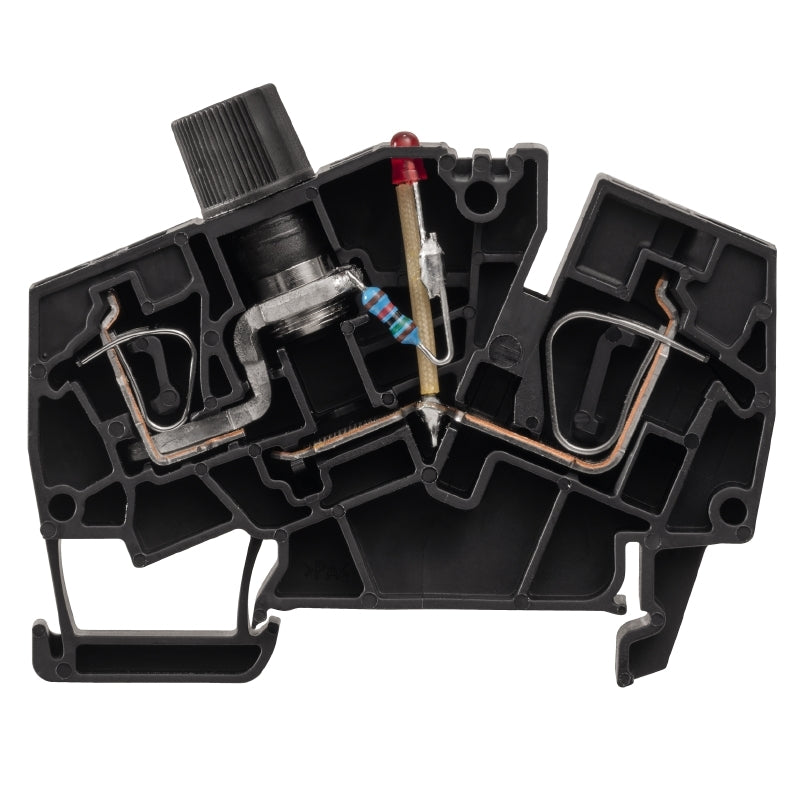 Weidmuller ZSI 6-2 Fusible Terminal Avec LED 6mm² - 1867500000 [20 Pièces]