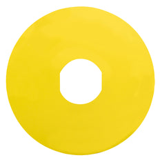 Étiquette D'Arrêt D'Urgence Schneider Electric 90mm Jaune - ZBY8101 [2 Pièces]