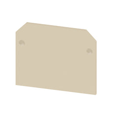 Plaque D'Extrémité De Terminal 39mm X 1.5mm Beige - 0460560000 [10 Pièces]