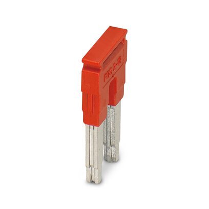 Phoenix Contact Pont Enfichable 2 Pôles 12mm Rouge - 3005950 [5 Pièces]