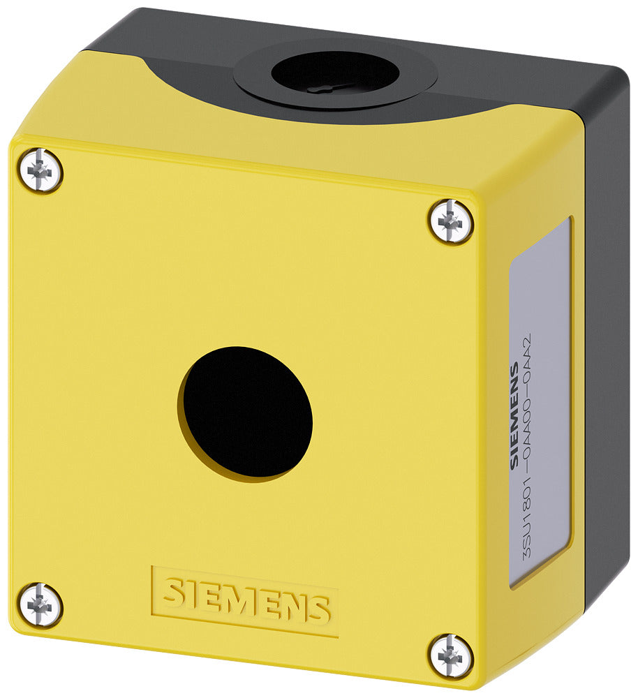 Siemens SIRIUS ACT Boîtier De Point De Commande Unique Jaune - 3SU18010AA000AA2