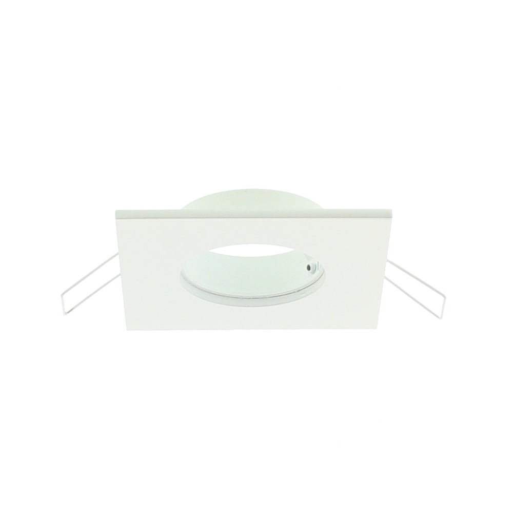 Cadre Encastré Carré Led 80x80mm Blanc - 876544 [2 Pièces]