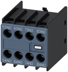 Siemens 3RH2911 4NO Bloc D'Interrupteur Auxiliaire - 3RH29111XA400MA0