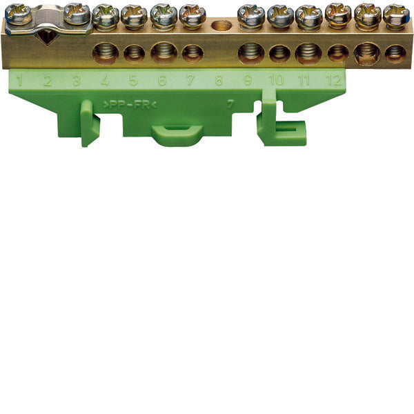 Terminal De Mise À La Terre En Laiton KM11B 25mm² Avec Connexions Multiples - KM11B [2 Pièces]