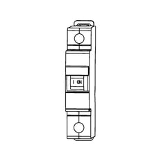 DLS 6I Disjoncteur Monopolaire 16A C-Courbe 10kA - 09916203
